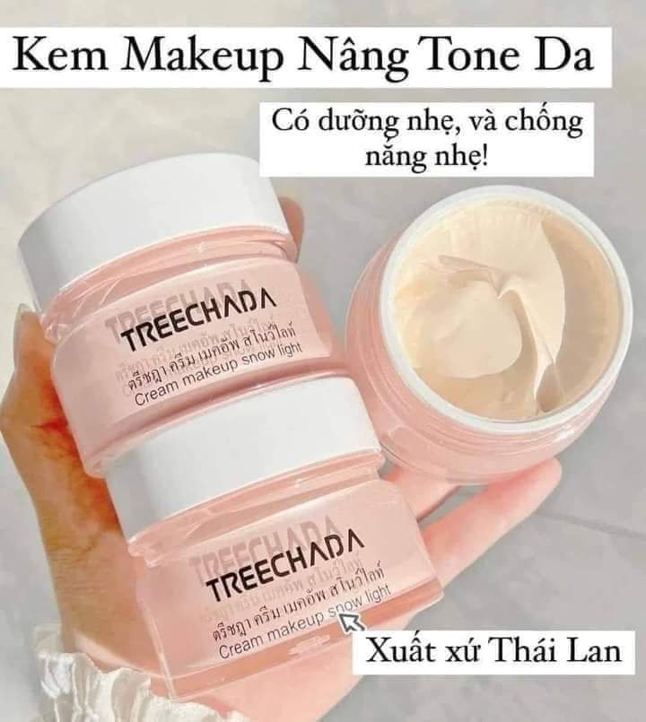 Kem dưỡng da make up treechada giúp bạn trắng sáng