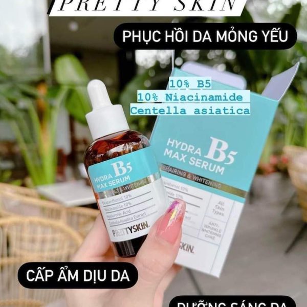 Tinh Chất Phục Hồi, Dưỡng Trắng Da Pretty Skin Hydra B5 Max Serum