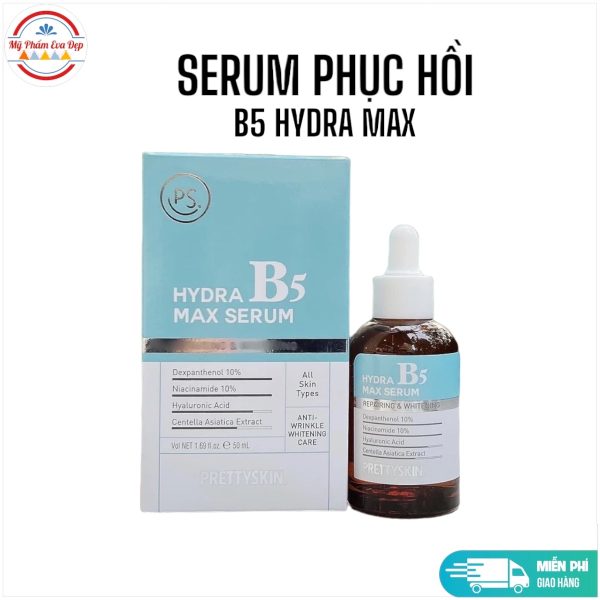 Tinh Chất Phục Hồi, Dưỡng Trắng Da Pretty Skin Hydra B5 Max Serum