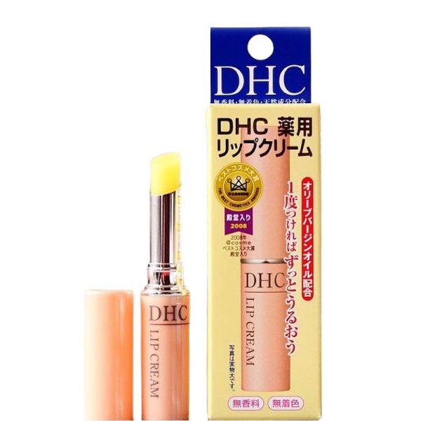 Son dưỡng môi DHC không màu hỗ trợ giảm thâm môi 1.5g