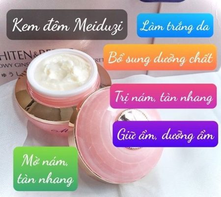 kem đêm meiduzi màu hồng