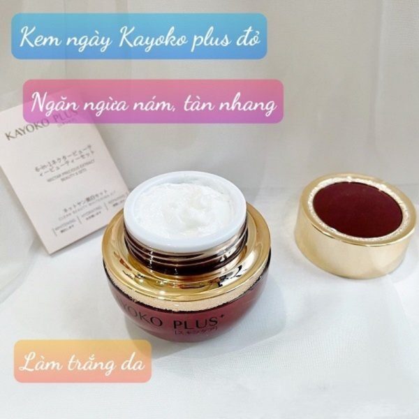 bộ mỹ phẩm kayoko plus đỏ 6 món nhật bản