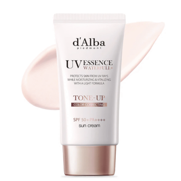 KEM CHỐNG NẮNG NÂNG TONE DA D'Alba Waterfull Tone Up SPF50+PA++++ 50ml (Phiên Bản Hồng Nâng Tone)